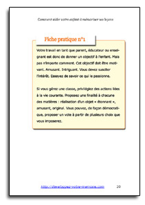 10 fiches pratiques pour aider votre enfant